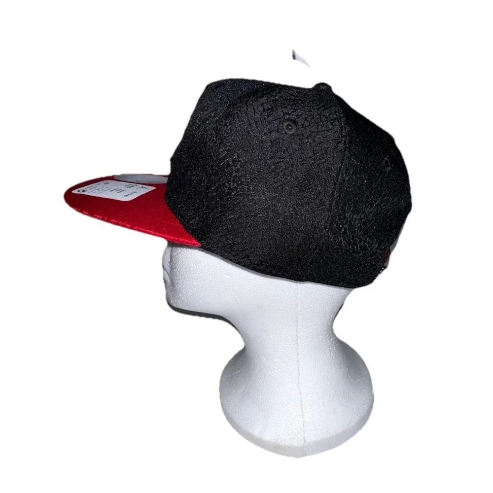 (12)Nike Jordan Jumpman Pro Cap Child 4-7 Black Red Snapback Hat New